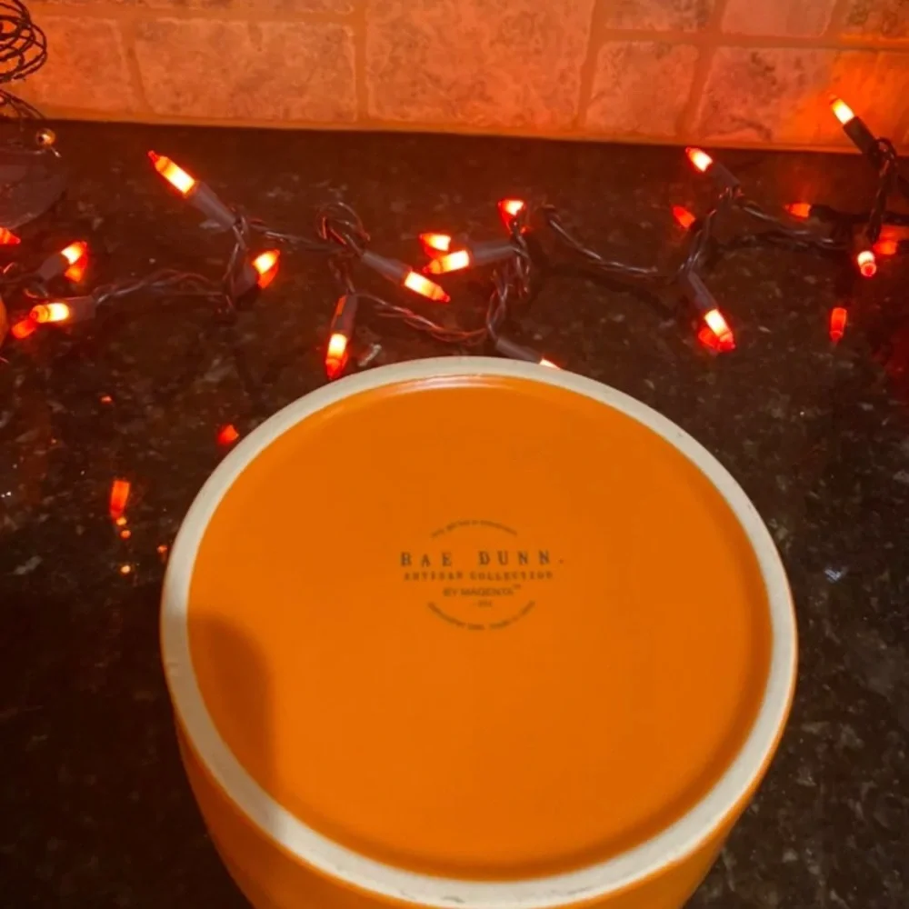 New Rae Dunn‎ lick or treat Halloweel Dog Bowl